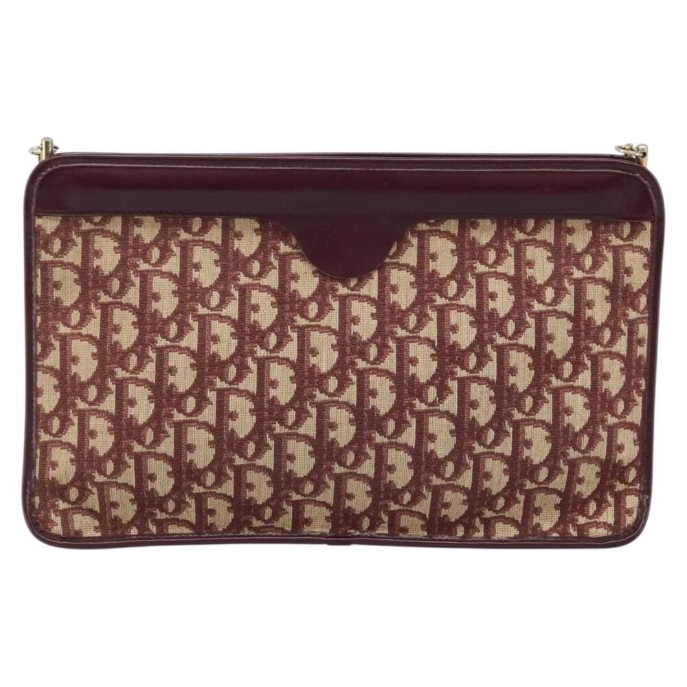 Dior Trotter Chain Shoulder Bag Red